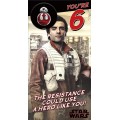 Поздравительная открытка Star Wars The Last Jedi 6 со значком